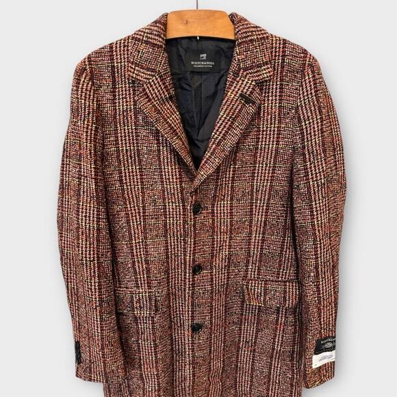 Scotch & Soda Single Breasted Overcoat Size Medium - Picture 5 of 12